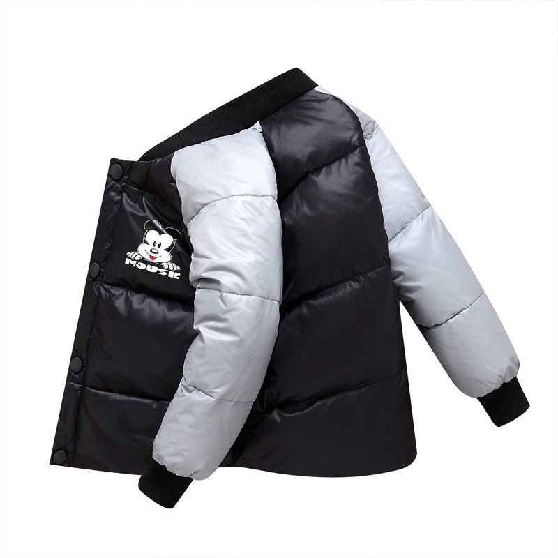 Children's light down jacket boys and girls stand-up collar short down jacket children's middle-aged and older children's baby children's clothing trend