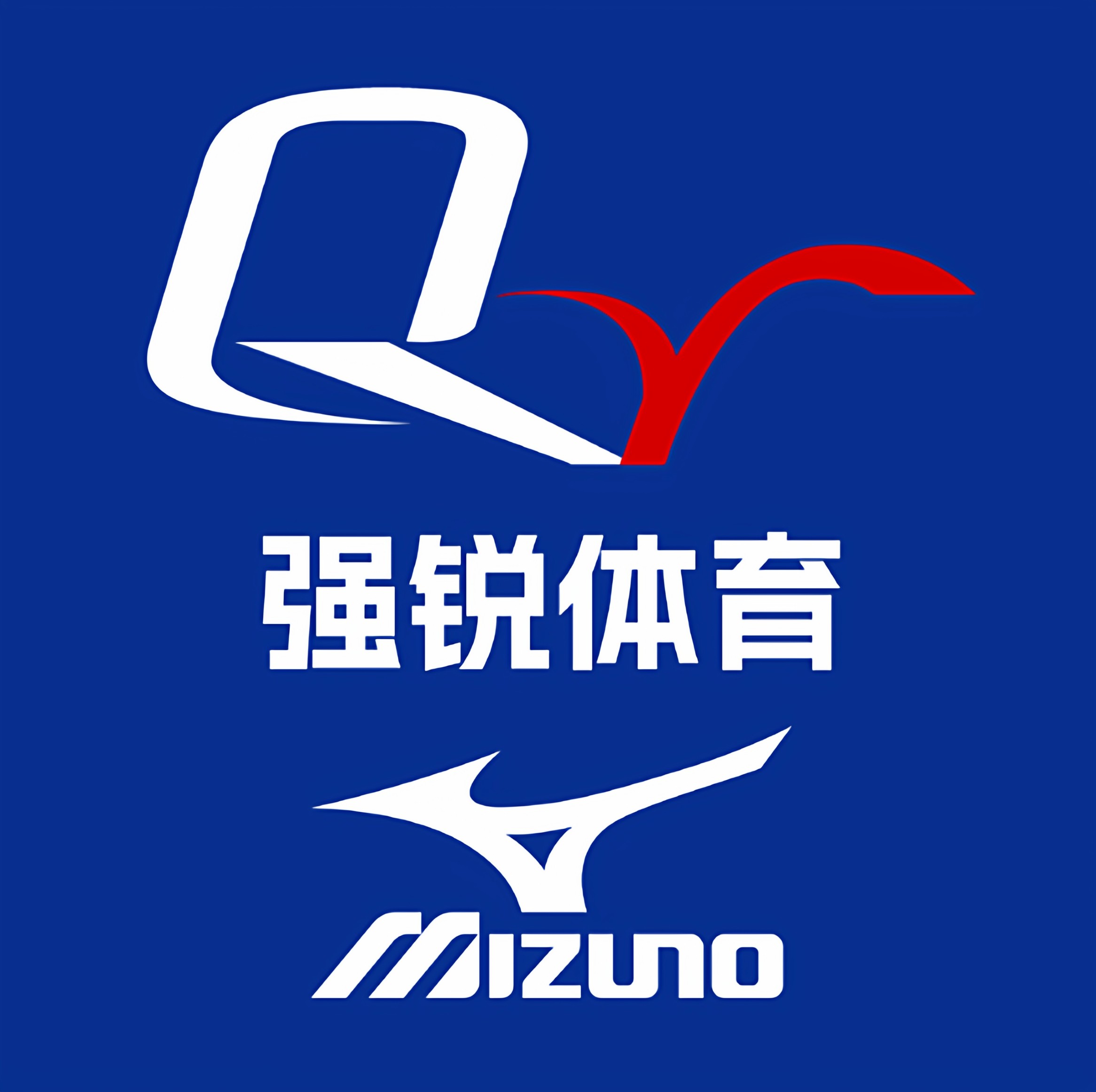强锐体育装备店的LOGO