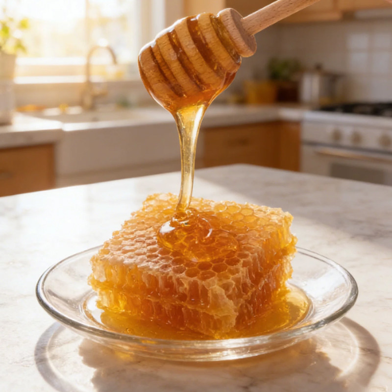 Traditional Brand Baihua Brand 935g All-Flower Honey for Home and Commercial Use, Suitable for Brewing Drinks, Milk Tea, Coffee, Desserts, and Baking