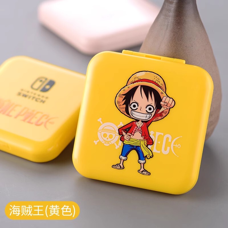 Switch Game Cartridge Christmas Little Monster Nintendo Switch Cartridge Storage Box Animal Crossing Cartridge Storage Mini Cartridge Box Stella Monster Hunter Ns Card Storage Box Silicone Soft Ultra-Thin