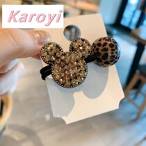 BAO WEN head rope female Korean ins female simple temperament Hairband bracelet Net red hair band hair rope headdress
