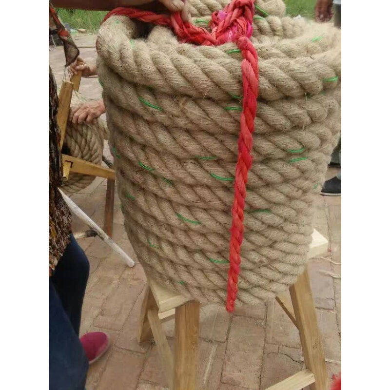 Ancient southern linen rope tug river rope, 20 m 30 m 40 m 3CM 3CM