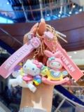 Hello kitty, оригинальный брелок, подвеска, милый аксессуар на рюкзак
