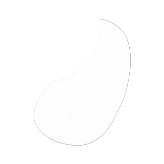 不留胶吉他贴纸护板透明民谣40/41/38/36寸扫弦装饰面板保护吸附