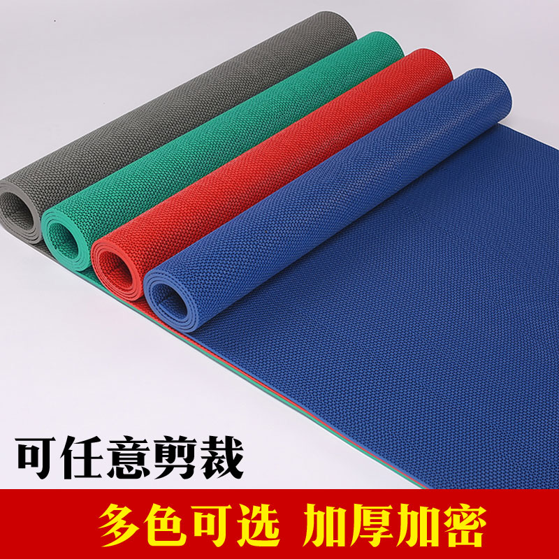 Non-slip floor mat plastic floor moisture-proof moisture-proof kitchen waterproof and oil-proof pvc covered with floor glue commercial wear-resistant