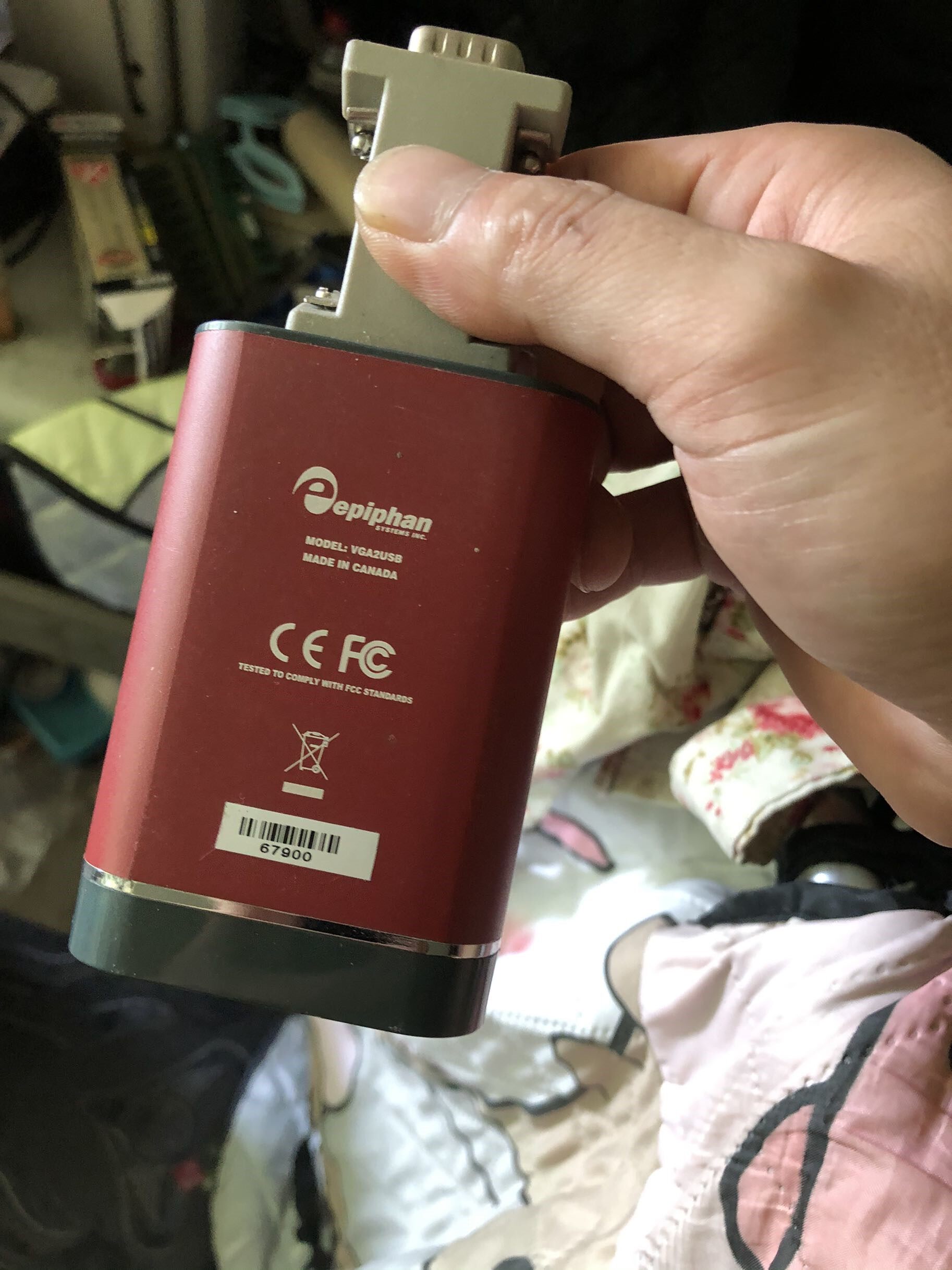 epiphan VGA2USB-VGA film frame capture device