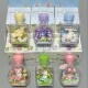 Moonlight Society Fun High Building Blocks Sanrio DIY Perfume Bottle Big-eared Dog Hello Kitty Flower Love Elf Blind Box