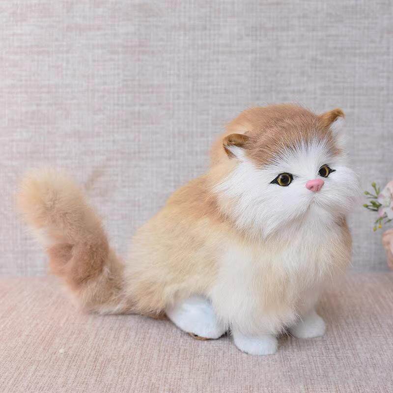 Подушка-котенок, кукла-кошка, тряпичная кукла, милая кукла, настоящая кукла-кошка, плюшевая игрушка, успокаивающий подарок для детей и девочек