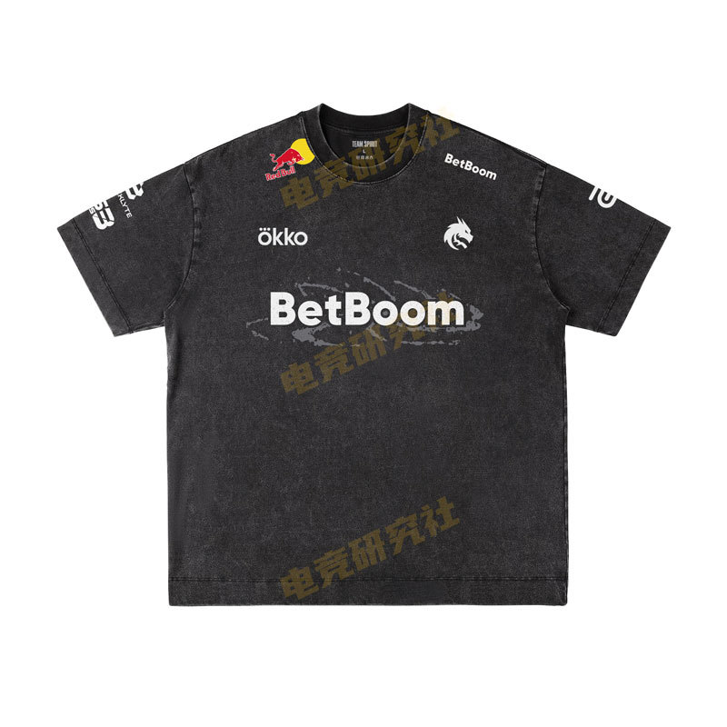 Team Spirit Heavyweight T-Shirt Graffiti Ts Green Dragon Team Csgo Peripheral Short-Sleeved Donk Cotton Team Uniform Dota Team Spirit Heavyweight T-Shirt Graffiti Ts Green Dragon Team Csgo Peripheral Short-Sleeved Donk Cotton Team Uniform Dota