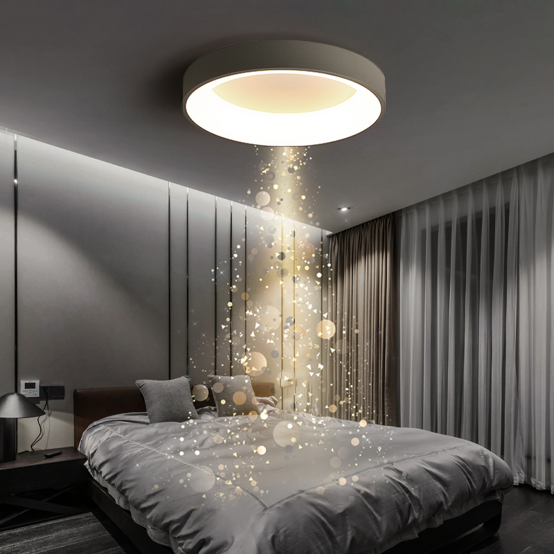 Bedroom lamp Nordic minimalist lamps small bedroom lamp cloakroom light cloakroom lamp round balcony light main sleeper ceiling lamp package