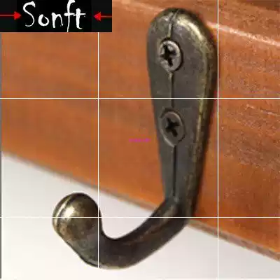 Three-Layer Wooden Storage Boxes Rack Wall Hanger Sundries K