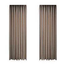 French retro American light luxury high-precision Keqiao curtains modern simple high-end living room high-end bedroom blackout