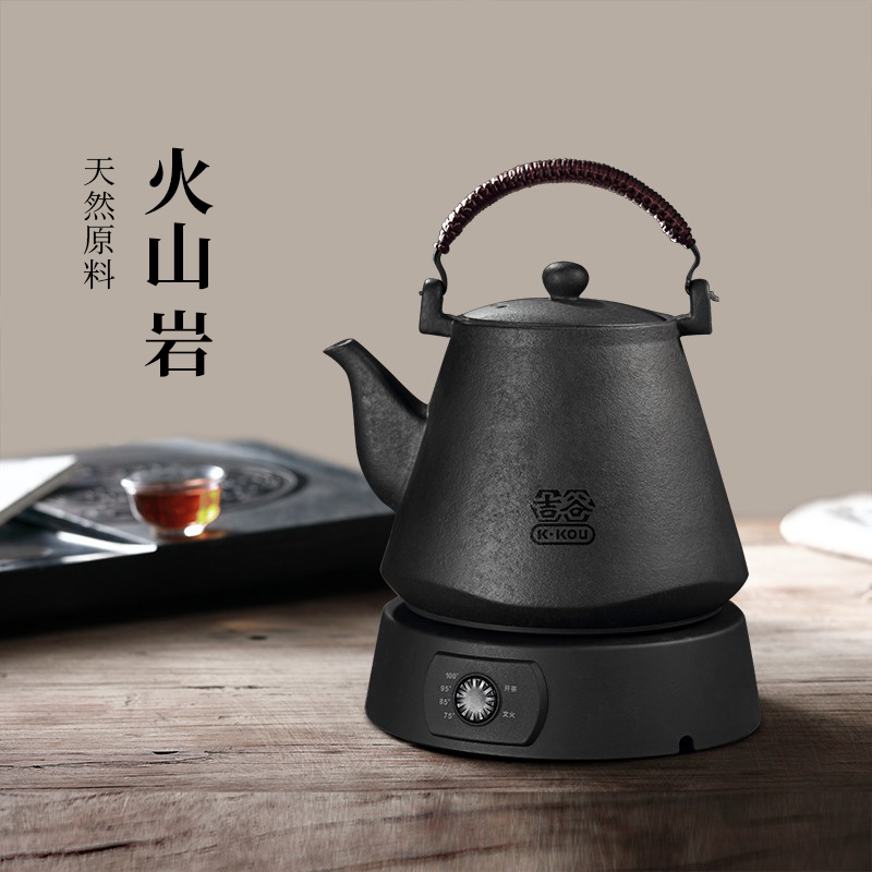 Jiku TA 0609 tea - bubble tea cooking tea fu small volcanic rock cooking tea cooker constant temperature tea pot