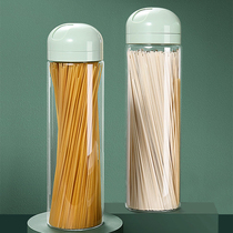 Noodle storage box Noodle storage box Sealed noodle storage box Whole grain storage tank Glass pasta storage tube