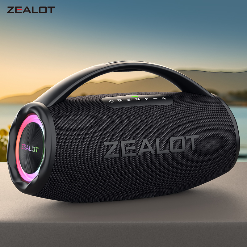Fanatic War Drum Subwoofer Wireless Bluetooth Speaker War God Portable Outdoor Audio High-Quality Sound for Square Dancing