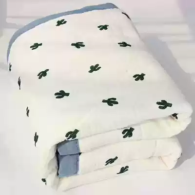 Baby cotton quilt Four Seasons universal gauze children's quilt children's cotton spring and autumn winter baby kindergarten nap cover