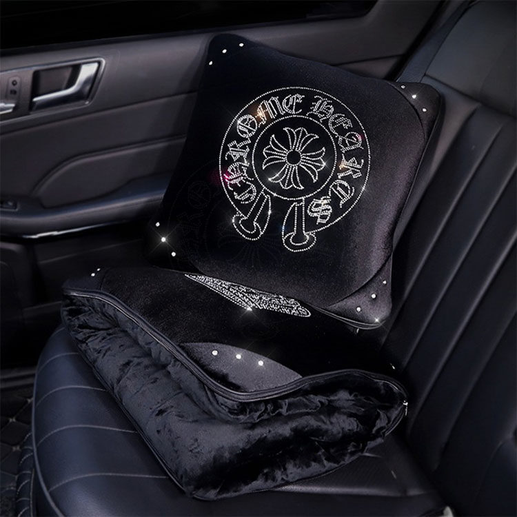 High-end Cuddle Air Conditioning Quilt by Blankets Chrome cars All season General Autumn Winter on-board all-cotton quilts with subdouble