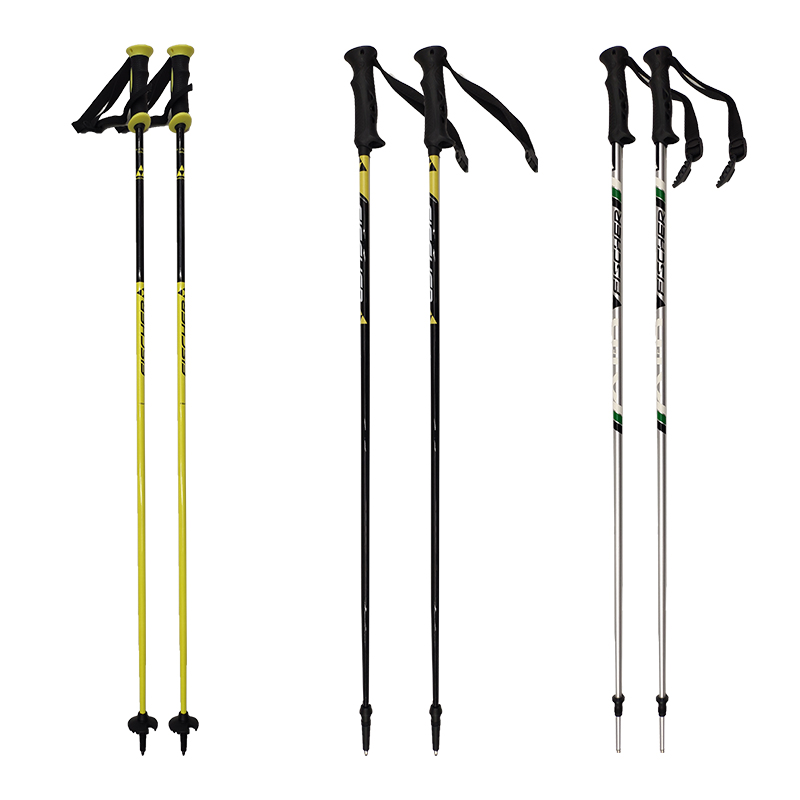 FISCHER Fischer double board ski-stick aluminium alloy light sturdy male and female adolescents universal-Taobao