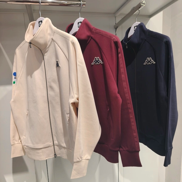 Kappa Back-To-Back Kappa Men's 2026 Spring Sports Casual Stand-Up Collar Cardigan Jacket K0G12Wk04 Kappa Back-To-Back Kappa Men's 2026 Spring Sports Casual Stand-Up Collar Cardigan Jacket K0G12Wk04
