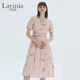 LaviniaClub Lavinia 2020 ຜະລິດຕະພັນລະດູຮ້ອນໃໝ່ ເສື້ອຍືດສີບົວພິມອອກແບບສະບາຍໆ R203LQ19