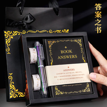 Genuine Answers Book Gift Boxes Dress Girls Mens Hands Books Longing Life Notebook Birthday Present Day Remember Amazing Life Answers Book Fini Book Prophecy Books Prophecy Books