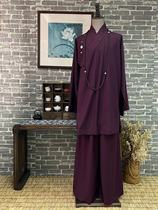 Qixin Monks Clothes Serge Spring Autumn and Winter Monks Clothes Arhat Short Gown Arhat Long Gown Monks Clothes Monks Clothes Monks Clothes
