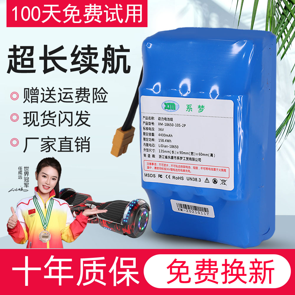 Arlang electric balance car battery 36v universal 42V lithium battery system Mengling Ao Phoenix parallel car special battery