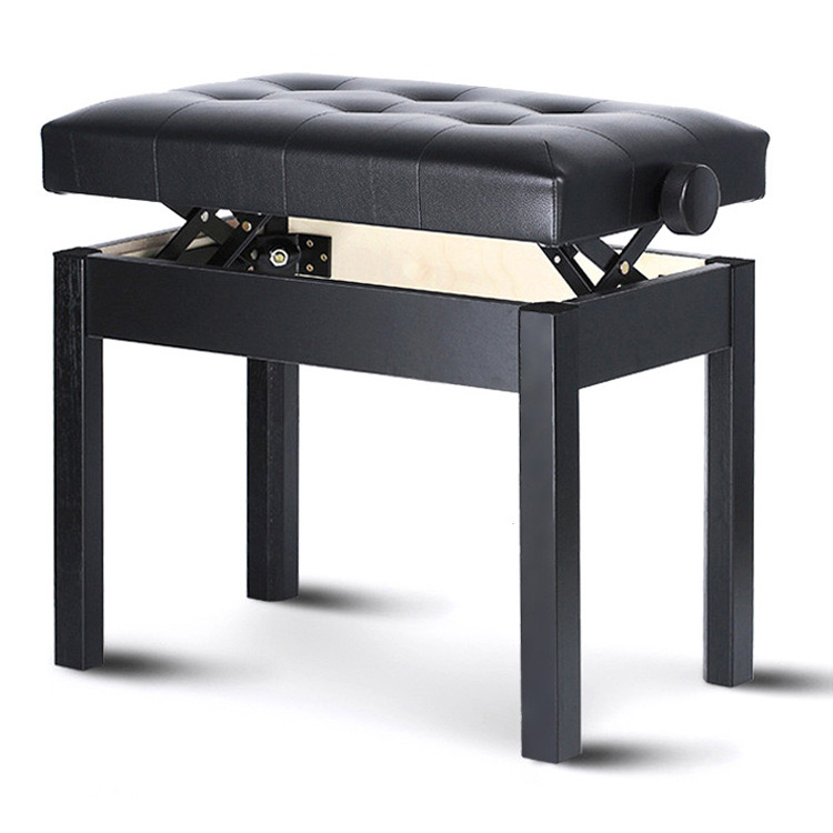 Piano Bench Lift Solo Piano Bench Electronic Piano Bench Solid Wood Stool Children Adjustable Piano Chair