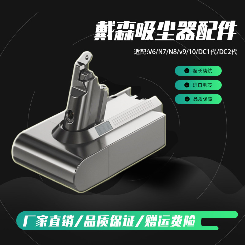 Adaption dyson Dyson vacuum cleaner battery V6V7V8V10DC35 Sony electric core lithium battery accessories charger