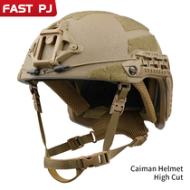 Galvion Caiman Helmet High Performance Combat Bulletproof Aramid NIJ3A Grade LoweXun FLUX Helmet High Cut Style