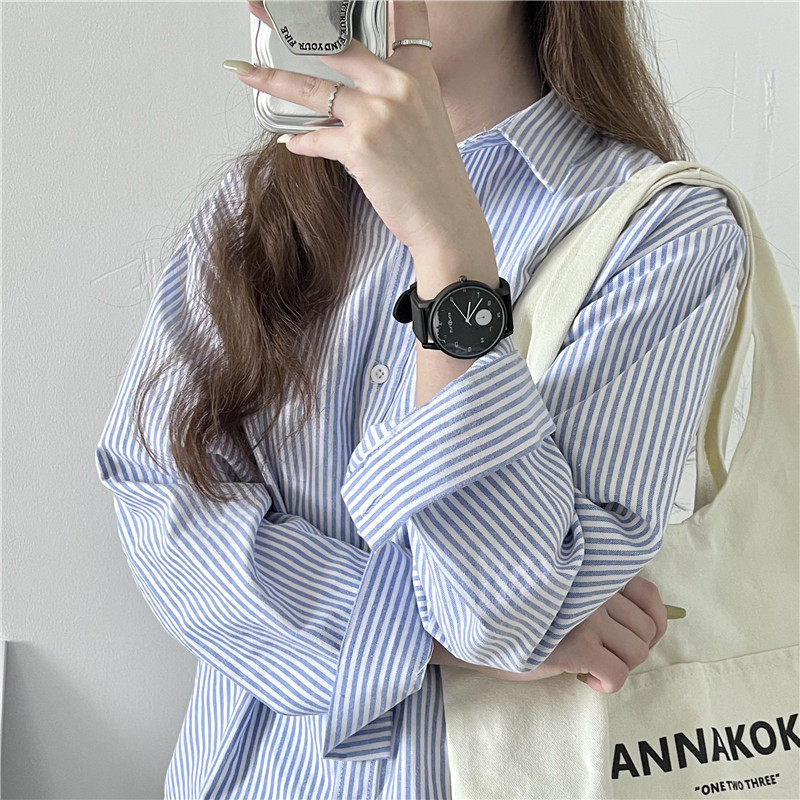 Minimalist Women's Quartz Watch With Silicone Strap For Girls_voghion.com