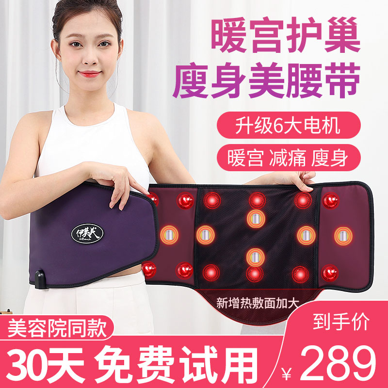 Evemei Far Infrared Ray Heating Belt Vibrates Heating Thin Waist Whole Body Beauty Salon Reduces Abdominal Thin Belly Artifact