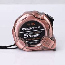 Anti-fall iron axis thickened waterproof measuring tape 3 m 5 m 7 5 m 10 m steel measuring tape High abrasion resistant and fall-proof box ruler