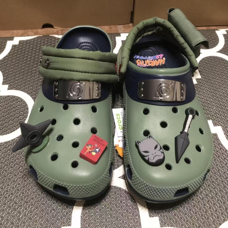 Naruto X Crocs Classic Clog Kakashi Naruto Clogs Slippers