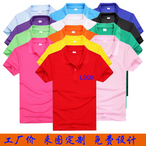 High-end cotton eco-friendly cotton T-shirt custom short-sleeved LOGO corporate work clothes group cultural shirts graduation class clothes