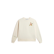 (Gift) (Creative Model) Asian Limited Version Golden Goose Retro Flower Sweatshirt GGDB