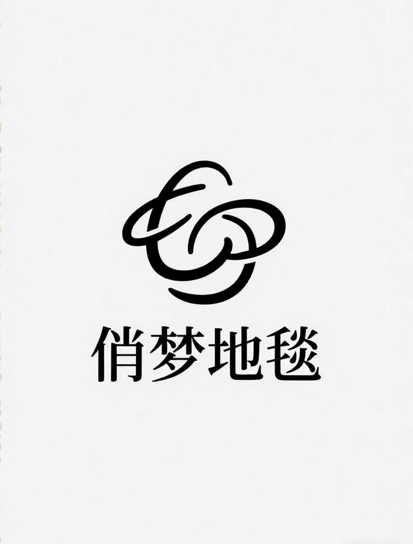 俏梦家居地垫地毯的LOGO