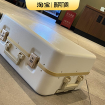 MF High Face Value Day Series Business Suitcase Woman Mini 20 Inch Pull Bar Case Aluminum Frame Suitcase Password Den Case Man