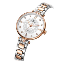 Ebo EBOHR watch Women quartz watch Delicate Dial Steel Band Fashion Temperament Business 3622