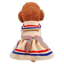 Spring and autumn costume cat autumn and winter dress manufacturer of puppy stripes 2020 is cute