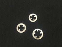 Spring Clip Elastic Flower Type Blocking Ring Round Washer Snap Spring Bearing Fastener Stainless Steel Spacer Plum Blossom Snap Ring