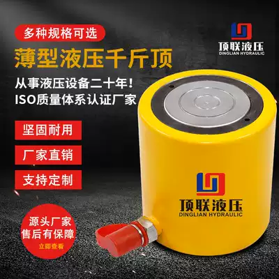 Manual electric separation single-acting vertical thin hydraulic jack Multi-purpose non-standard customizable pump cylinder