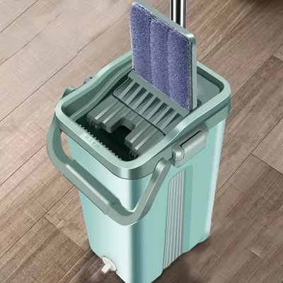 免手洗拖把家用一拖净干湿两用拖布懒人挤水