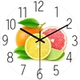 Dilan Internet celebrity fruit wall clock living room stylish and simple