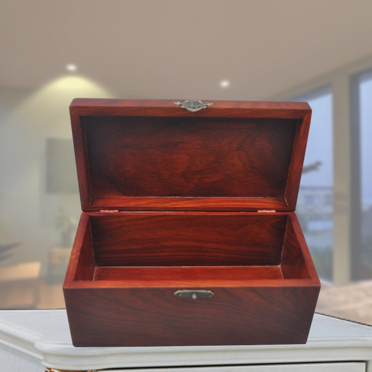 Special offer mahogany jewelry box rosewood storage box solid wood jewelry collection box wooden jewelry box with lock