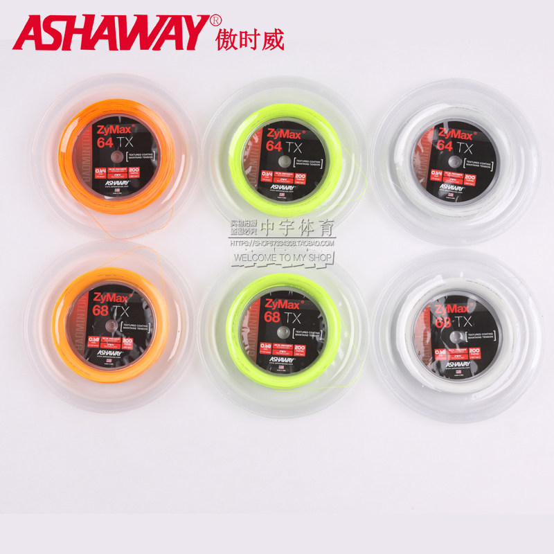Ashaway proud Zymax64TX 68TX Badminton Line Badminton Line Badminton Line 