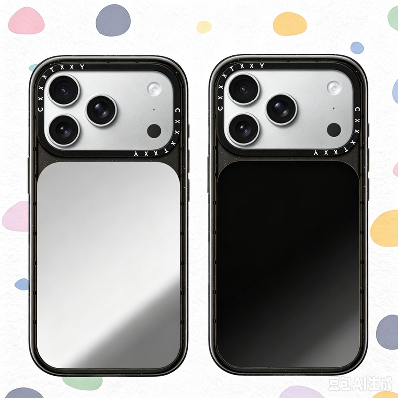 C Brand Collaboration Model Trendy Brand Simple Black Frame Silver Mirror Suitable for Apple 18 Pro Max Phone Case iPhone 17 Pro Crystal Glaze Pink Frame Black Mirror Magsafe Magnetic Pure Color Capacitive Buttons C Brand Collaboration Model Trendy Brand Simple Black Frame Silver Mirror Suitable for Apple 18 Pro Max Phone Case iPhone 17 Pro Crystal Glaze Pink Frame Black Mirror Magsafe Magnetic Pure Color Capacitive Buttons