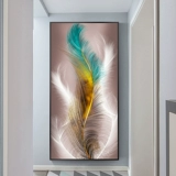 5D Diamond Painting полна бриллиантов, легких роскошных перьев Lungyu, бриллианты, Cross Stitch 2023 Новые модели простых пейзажей вышивки