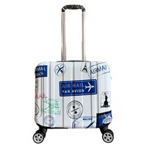 20 × 30 × 40 luggage mini trolley case 14 inch spring air boarding case universal wheel mute with shock absorption