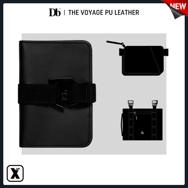 Poisonous EXDO] W23 Db document bag multi-function document folder ticket passport folder male storage bag coin purse female